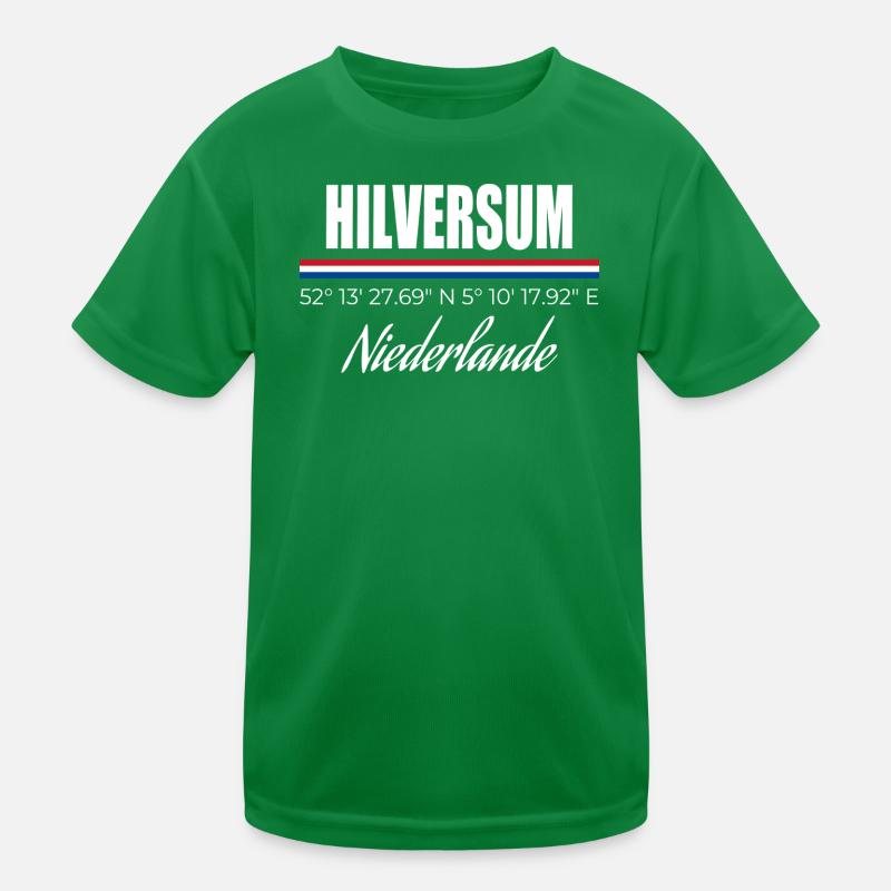 Hilversum Kinder Funktions-T-Shirt