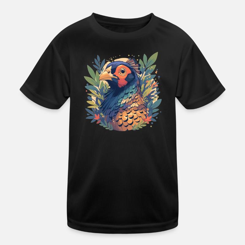 Pheasants Pheasant Kids Functional T-Shirt
