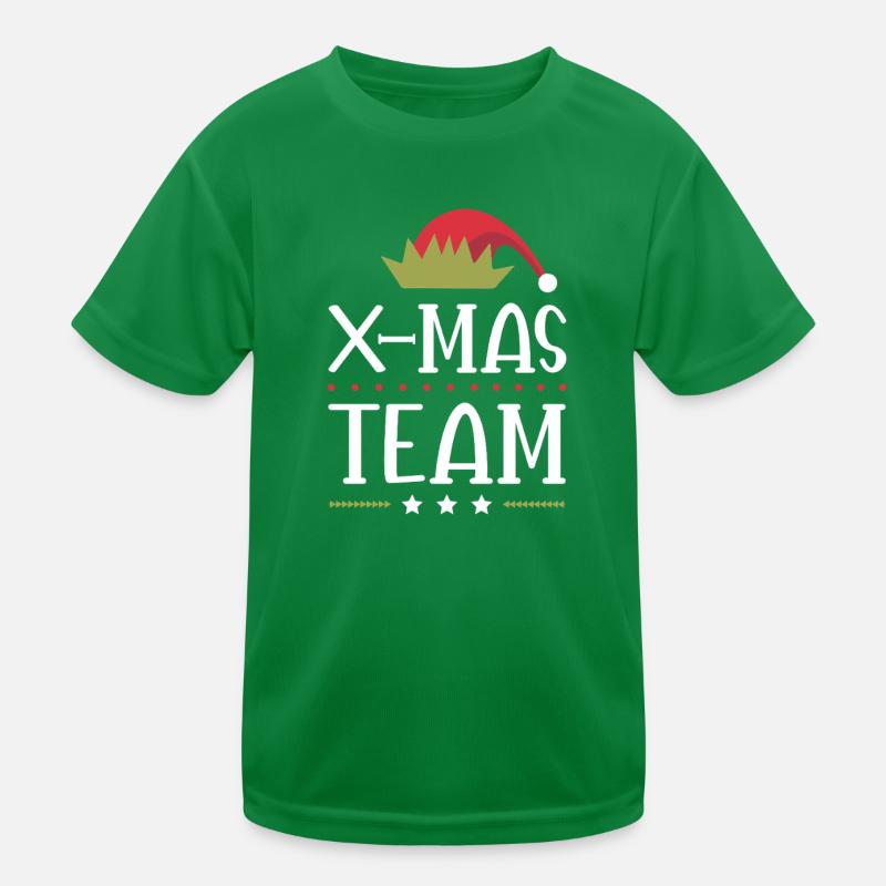 Escouade de Noël T-shirt sport Enfant
