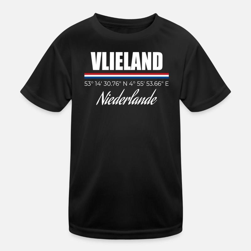 Vlieland Kinder Funktions-T-Shirt