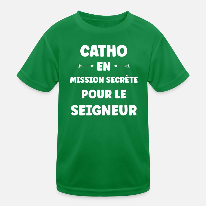 Catholic Kids Functional T-Shirt