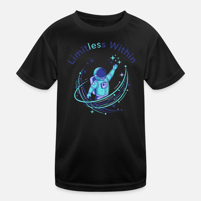 Borders inside Kids Functional T-Shirt