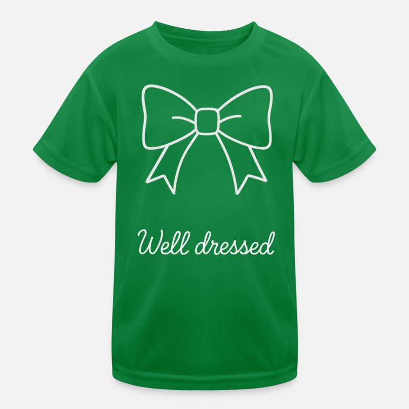 Gut gekleidet. Kinder Funktions-T-Shirt