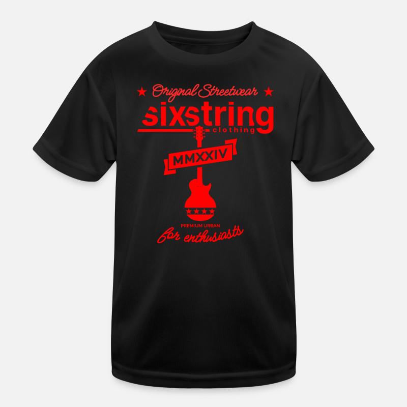 Sixstring Streetwear Kinder Funktions-T-Shirt