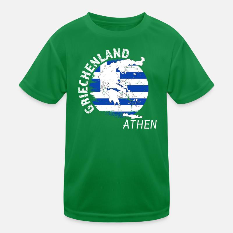 Athen Kinder Funktions-T-Shirt