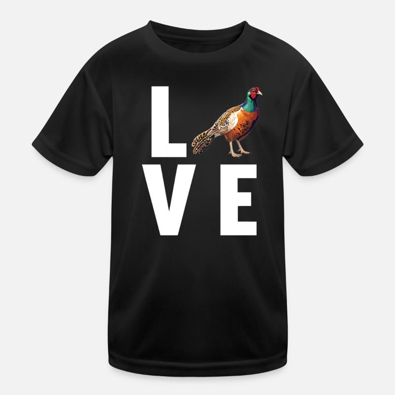 Pheasants Pheasant Kids Functional T-Shirt