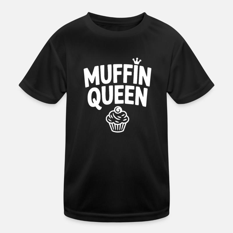 Muffin-Königin Kinder Funktions-T-Shirt