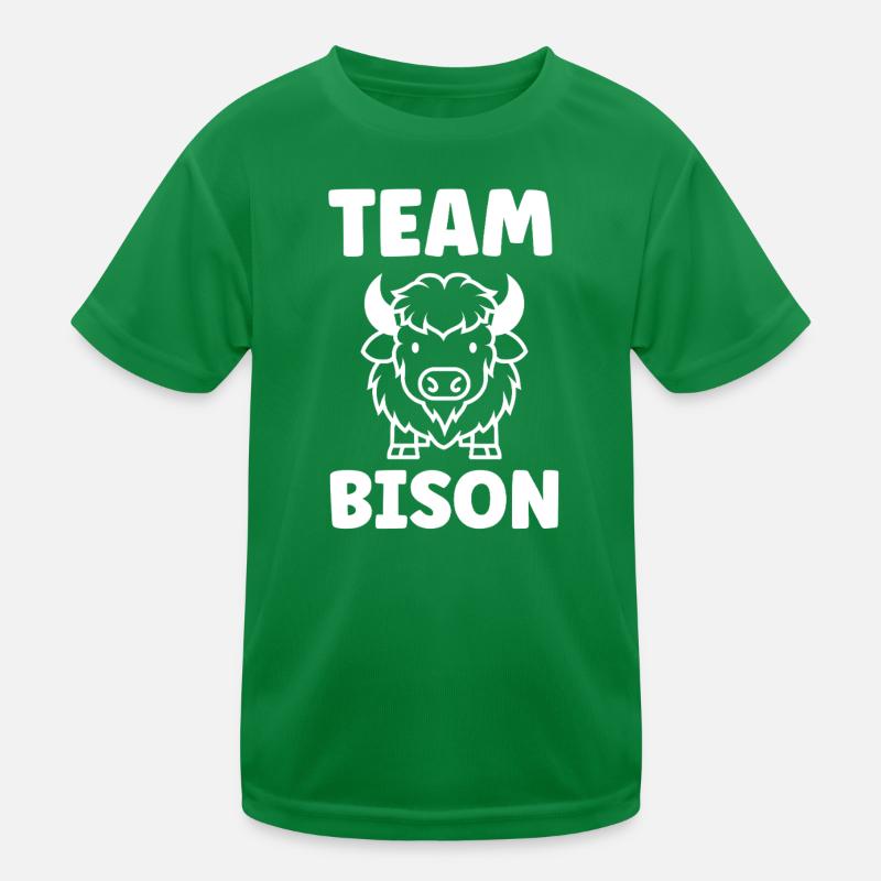 bison Kids Functional T-Shirt