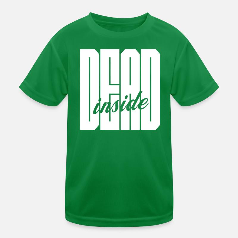 Logo gras Dead Inside T-shirt sport Enfant