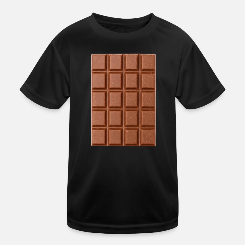 chocolate Kids Functional T-Shirt
