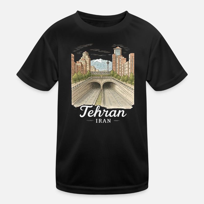 Teheran Iran Kinder Funktions-T-Shirt