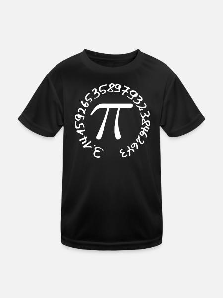 Pi - Kids Functional T-Shirt - black