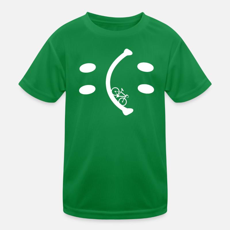 Fahrrad - Be Happy you decide Kinder Funktions-T-Shirt