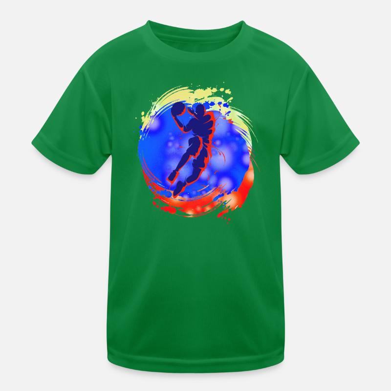 Basketball Kids Functional T-Shirt