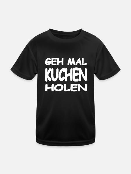 Cake - Kids Functional T-Shirt - black - Front