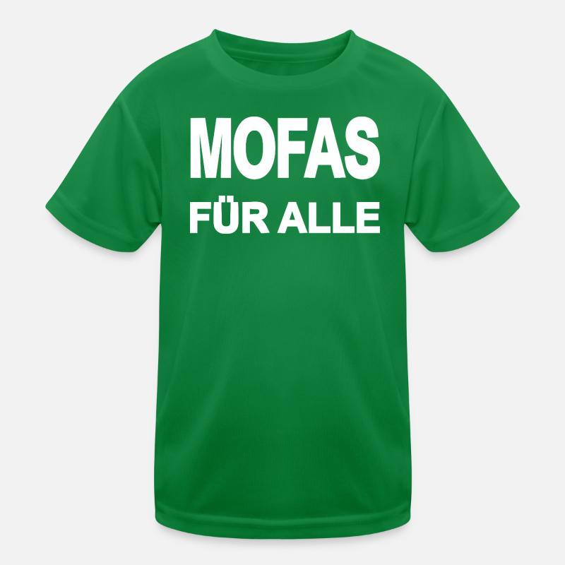 Moped Kids Functional T-Shirt