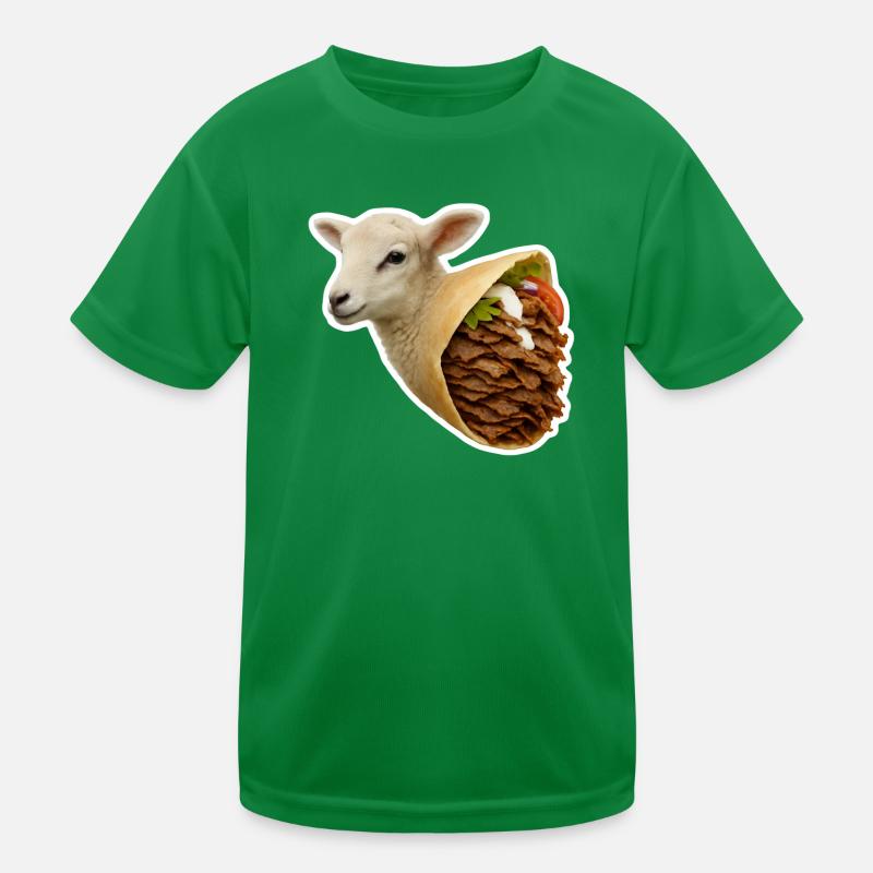 Fleischkonsum | Döner Lamm Kinder Funktions-T-Shirt