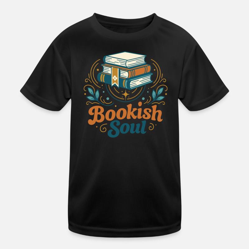 Bookish Soul Kinder Funktions-T-Shirt