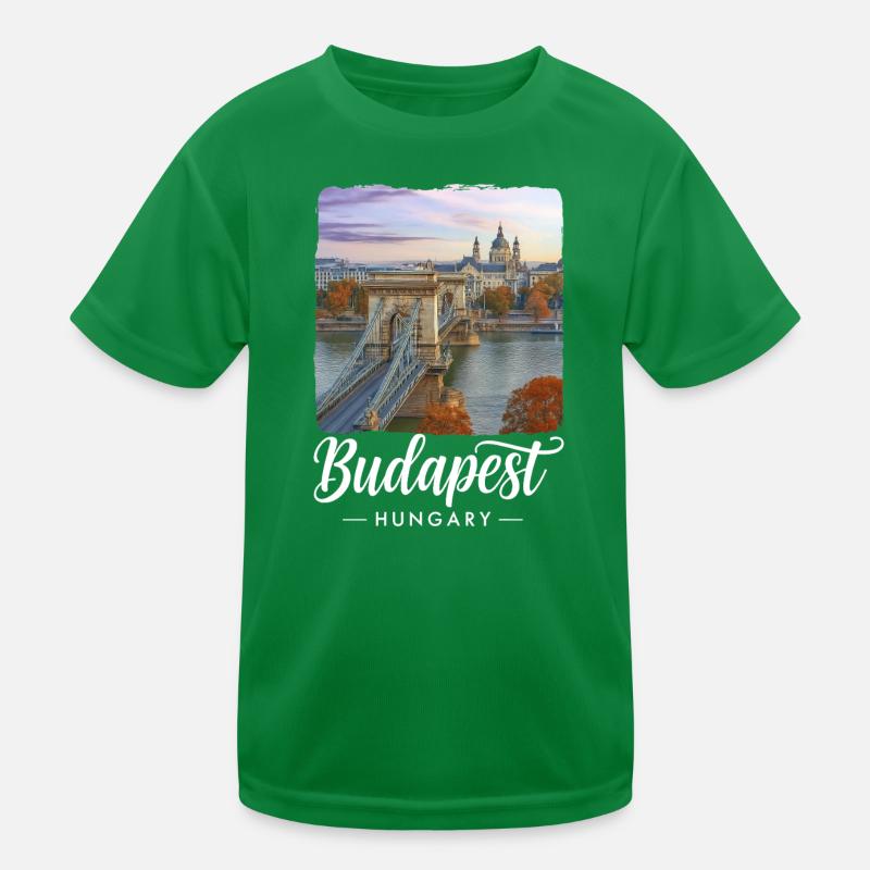 Budapest, Hongrie T-shirt sport Enfant