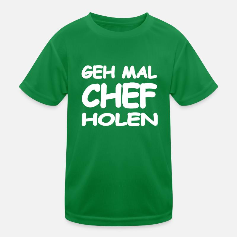 Chef Kinder Funktions-T-Shirt