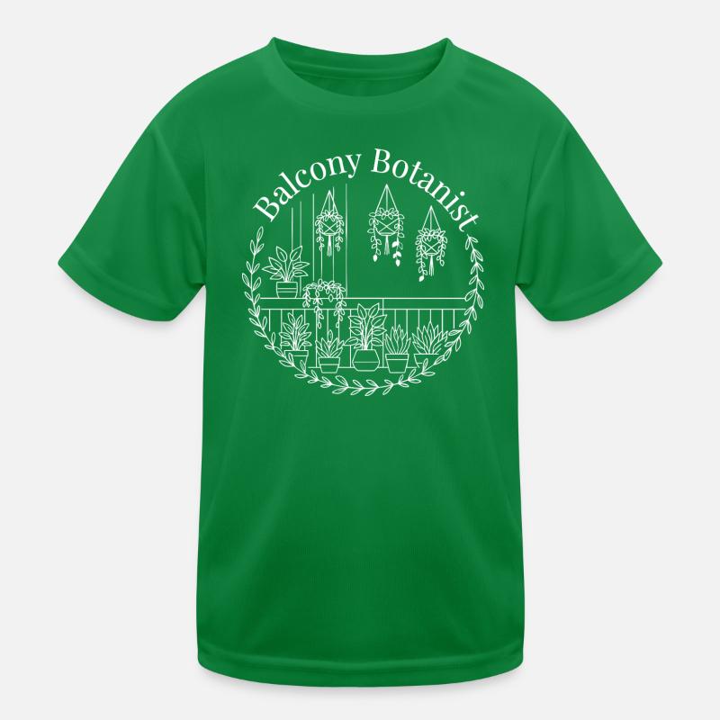 Balkon-Botaniker Kinder Funktions-T-Shirt