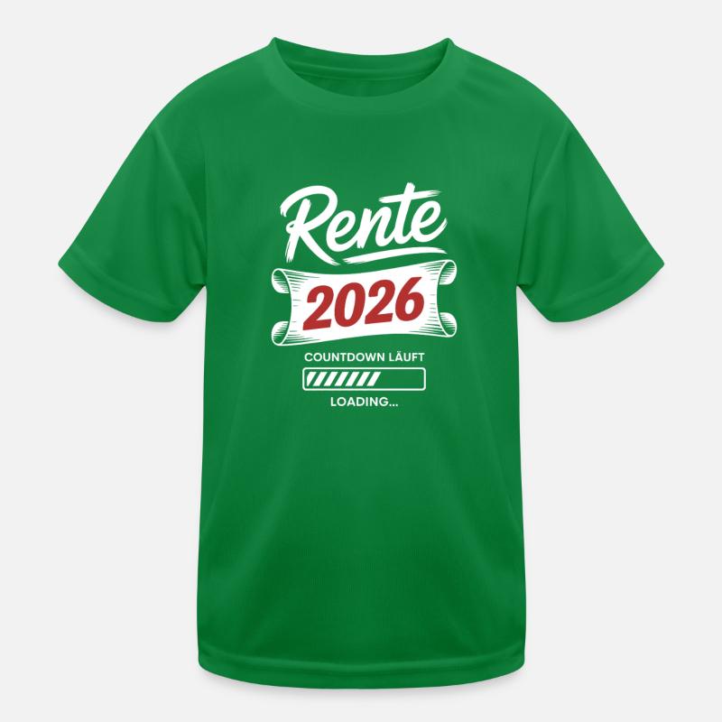 Compte à rebours de la rente 2026 T-shirt sport Enfant