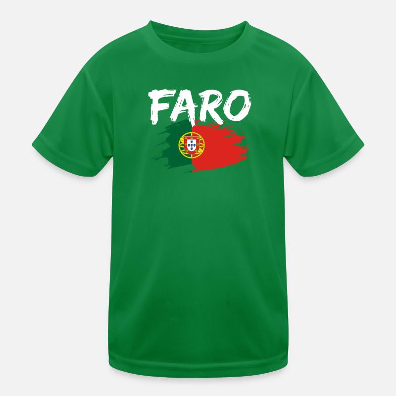 Drapeau du Portugal du Fer T-shirt sport Enfant