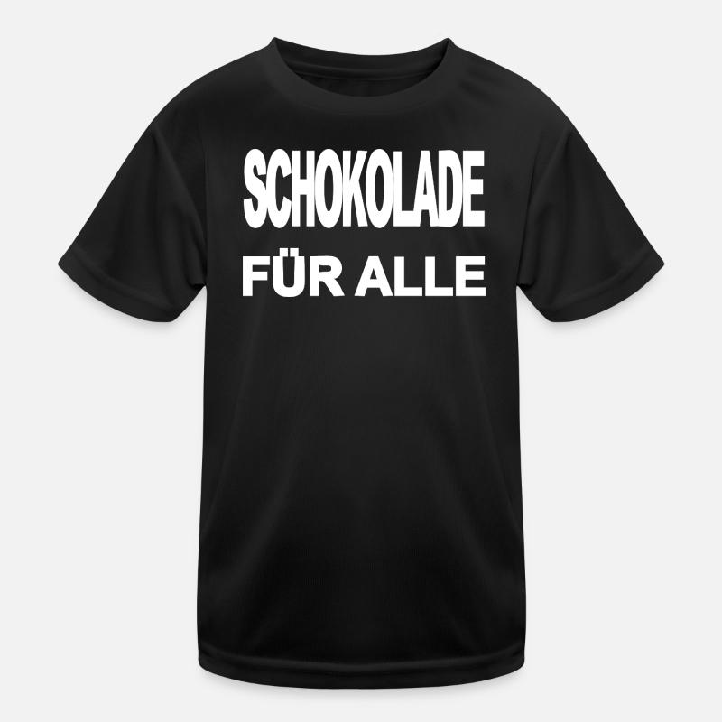 Schokolade Kinder Funktions-T-Shirt