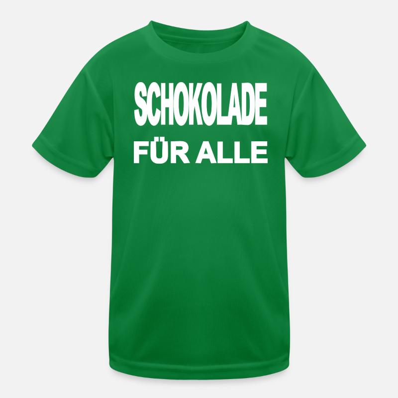 chocolate Kids Functional T-Shirt