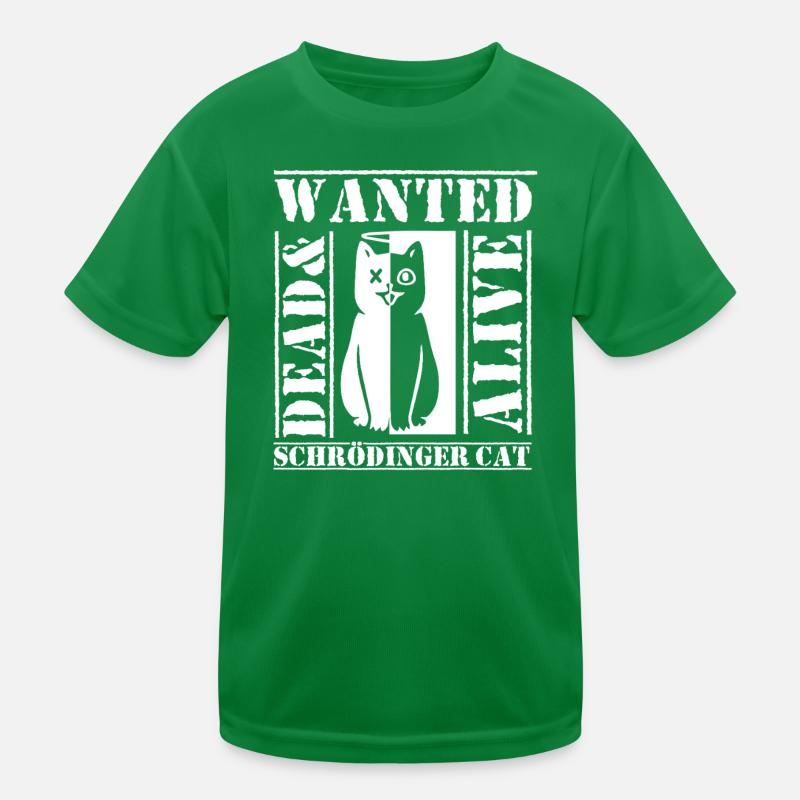 Schrödinger's cat Kids Functional T-Shirt