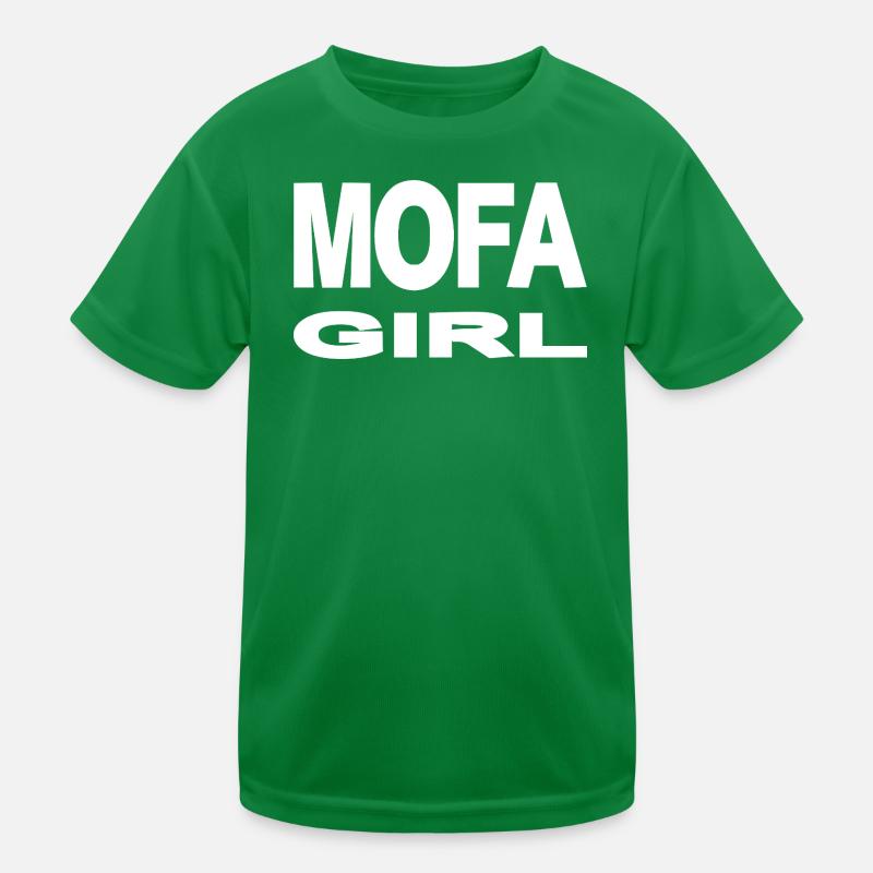 Moped Kids Functional T-Shirt