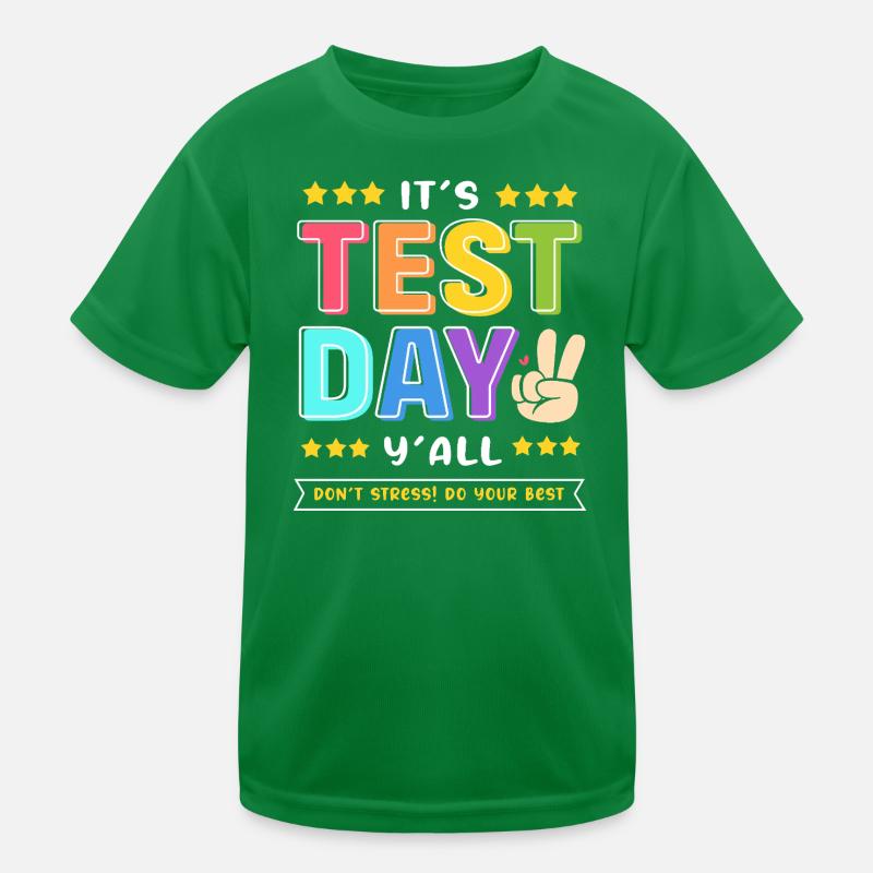 Lehrer Prüfung Kinder Funktions-T-Shirt