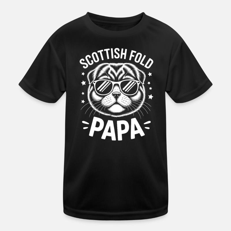 Scottish Folding Cats Scottish Fold Gift Kids Functional T-Shirt