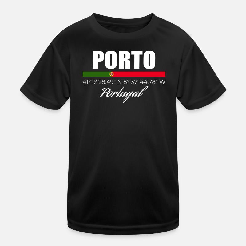Porto Kinder Funktions-T-Shirt