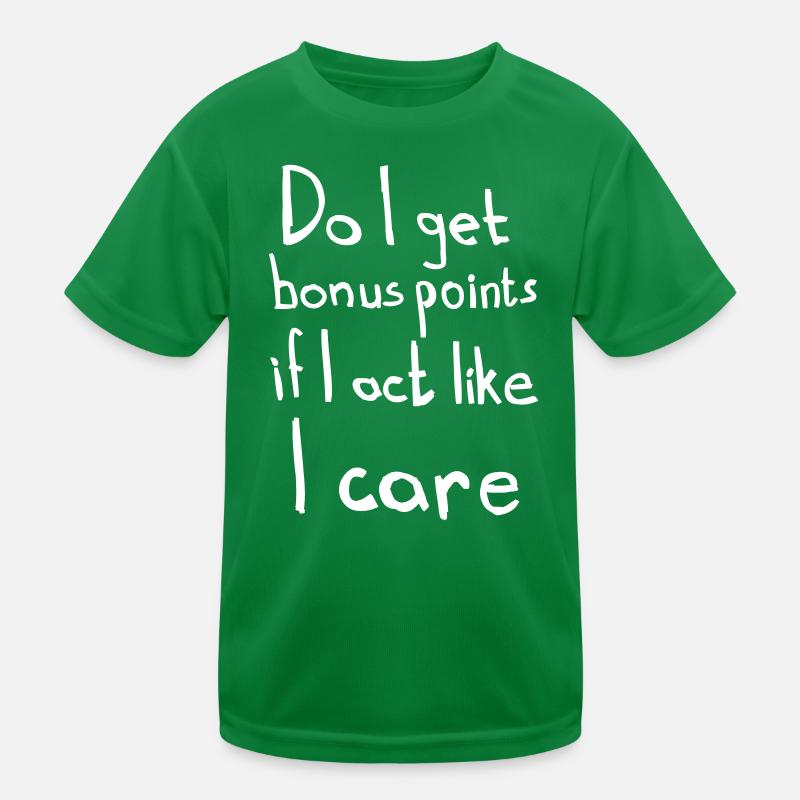 Est-ce que ça m’importe ? – déclaration cool pour les individualistes T-shirt sport Enfant