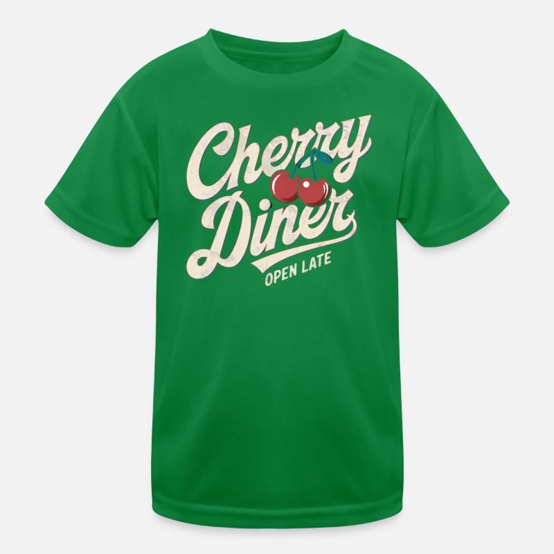 Dîner rétro T-shirt sport Enfant