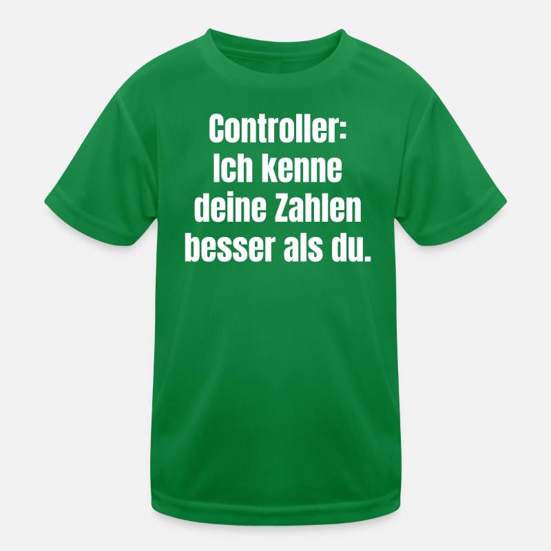 Controller: Zahlen besser kennen Kinder Funktions-T-Shirt