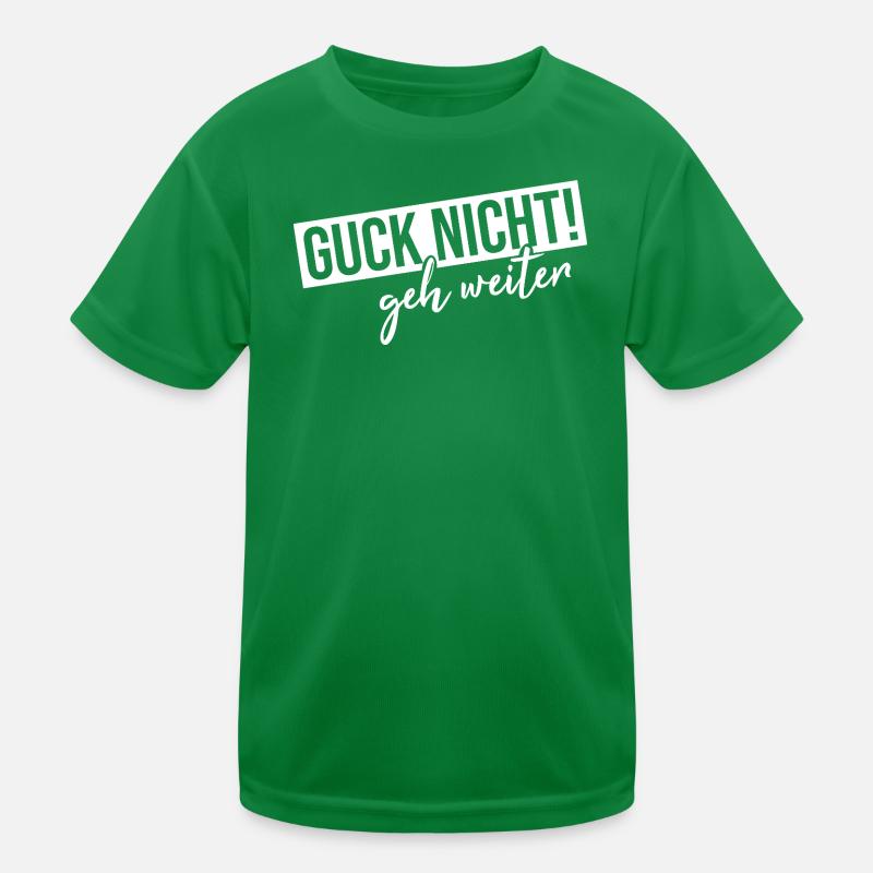Don't look, go on Kids Functional T-Shirt
