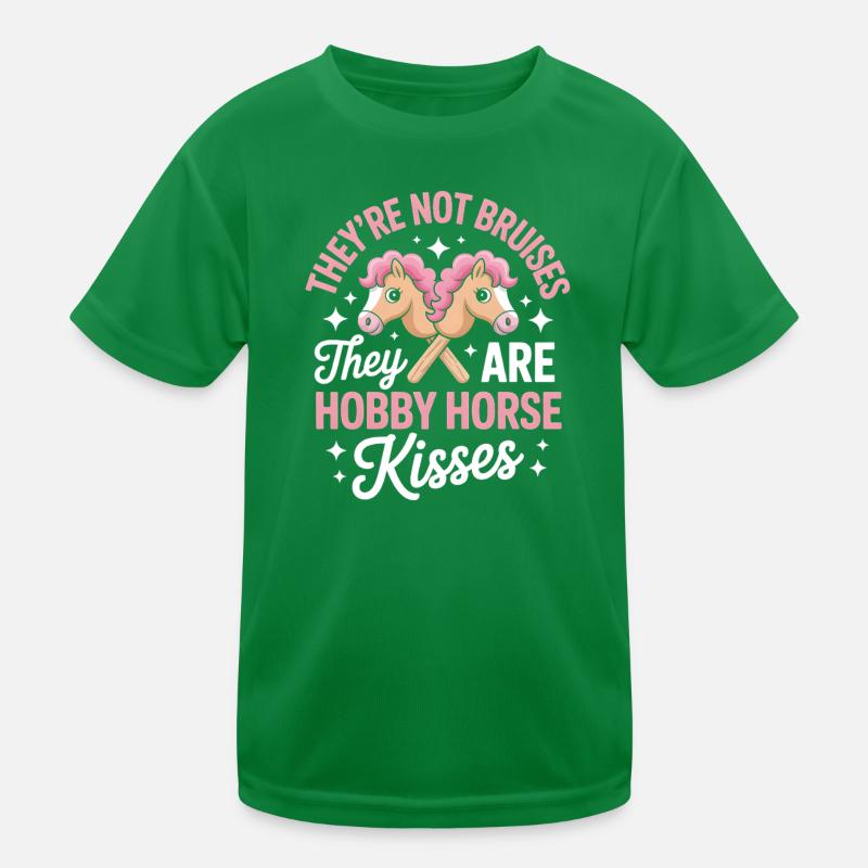 Cavalier de loisir Cheval de bataille T-shirt sport Enfant