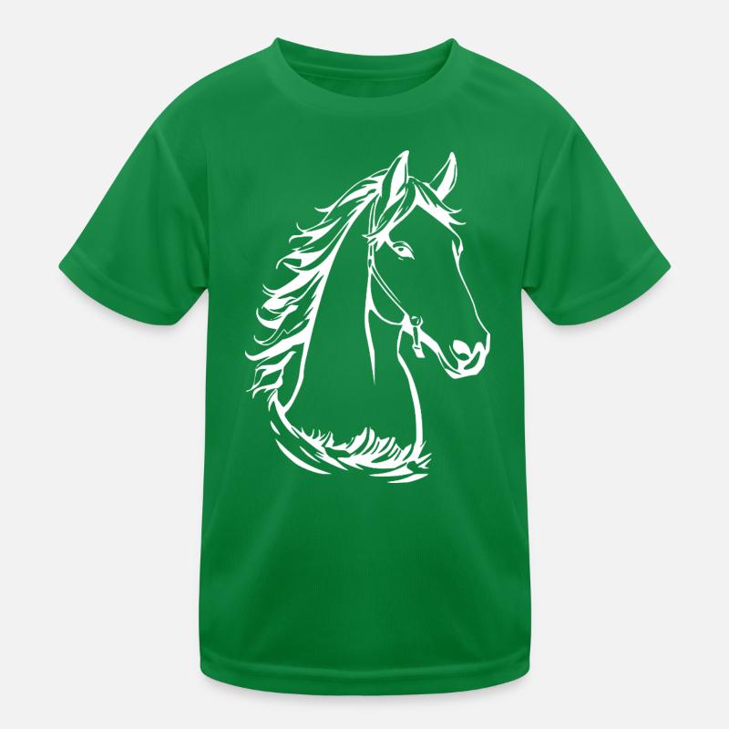 Cadeau élégant de design de chevaux pour les amateurs de chevaux T-shirt sport Enfant