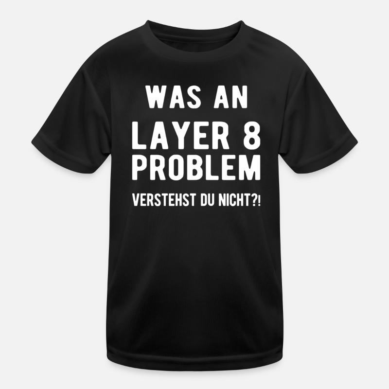 Informatik Admin Entwickler Informatiker Coder Kinder Funktions-T-Shirt