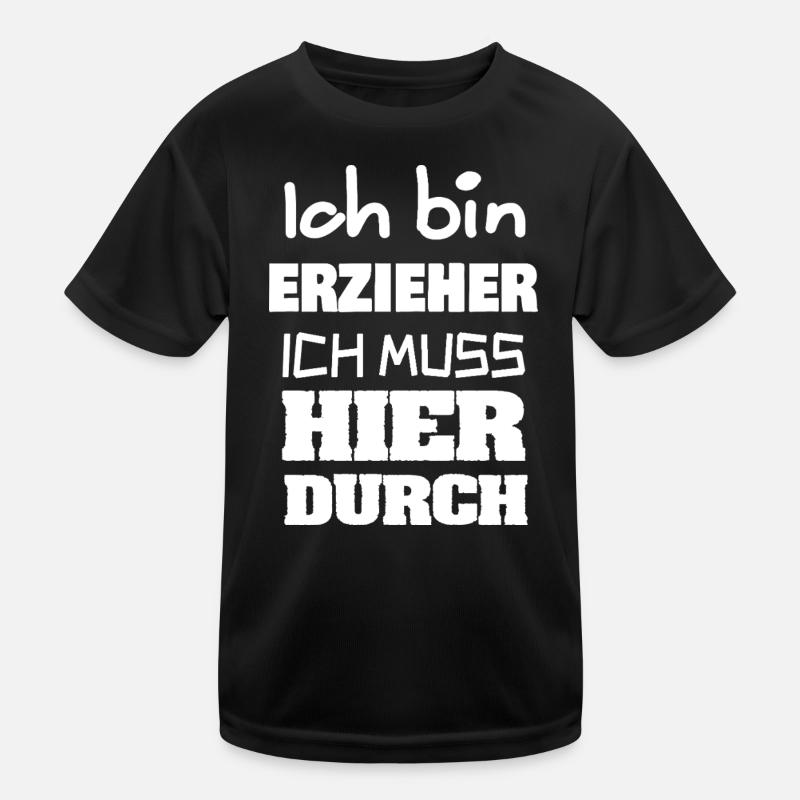 Erzieher Kinder Funktions-T-Shirt
