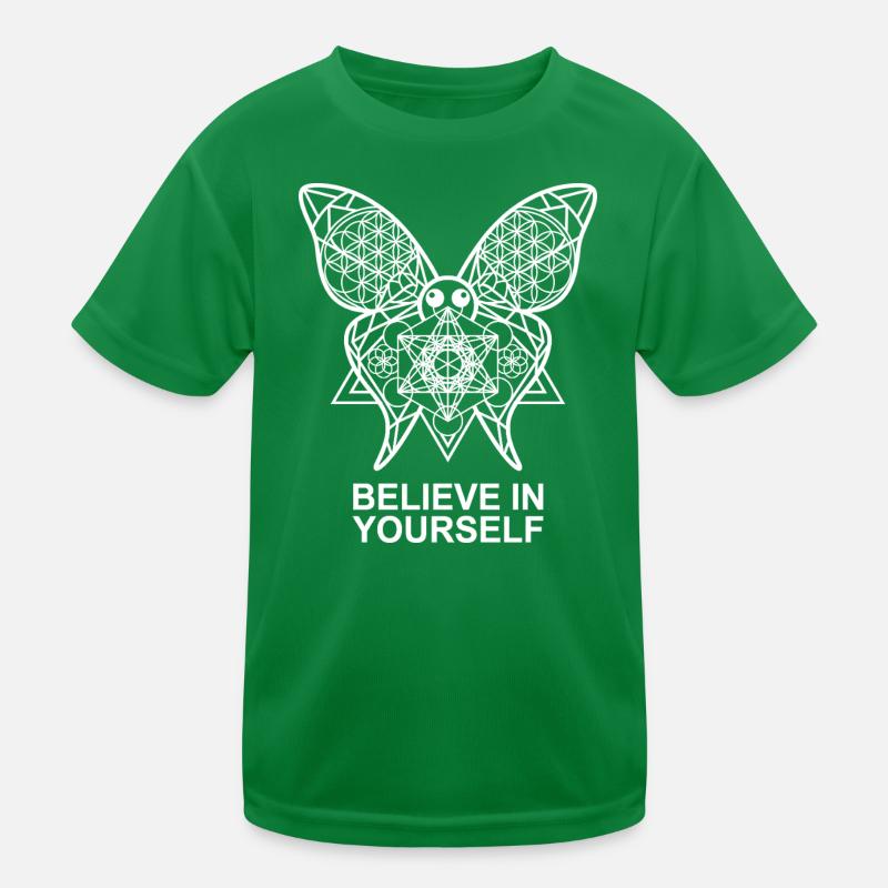 Crois en toi, papillon T-shirt sport Enfant