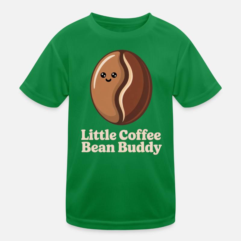 Coffee bean Kids Functional T-Shirt