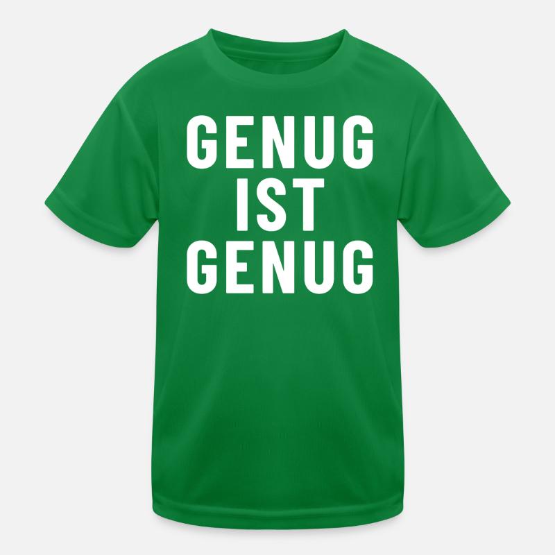 Assez c’est assez T-shirt sport Enfant