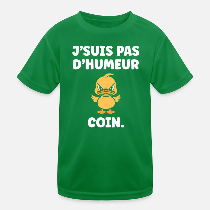 Grumpy Duck COIN Kids Functional T-Shirt