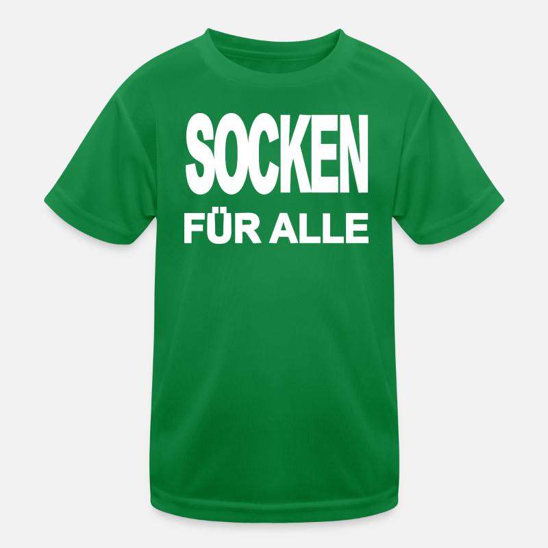 Socken Kinder Funktions-T-Shirt