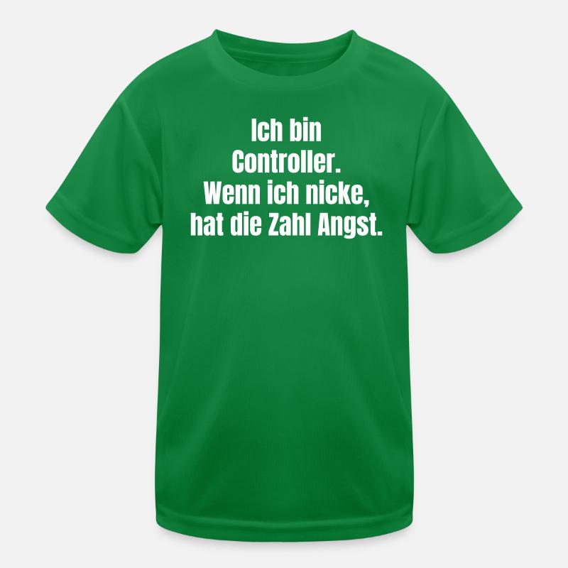 I'm a Controller – Number Anxiety Saying Kids Functional T-Shirt