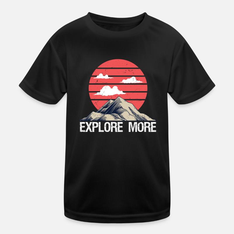 Mountain Explore more Kids Functional T-Shirt