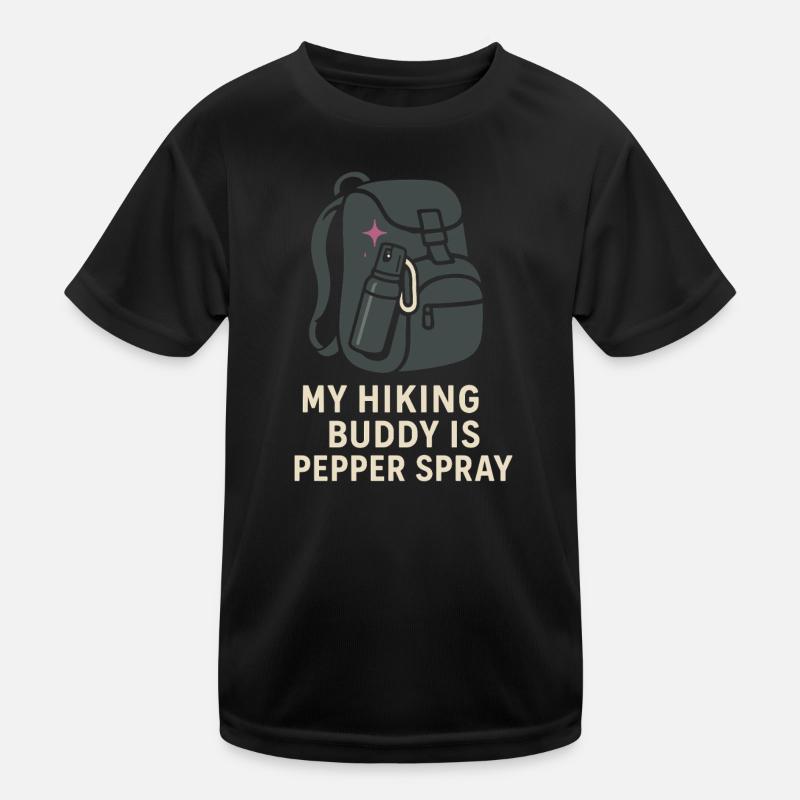 Frauen-solo-wanderer-empowerment-trail Kinder Funktions-T-Shirt